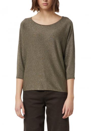 Пуловер с рукавом три четверти