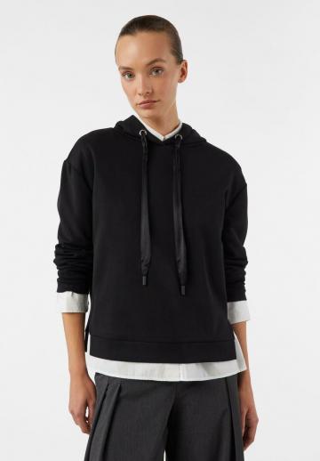 Пуловер с капюшоном