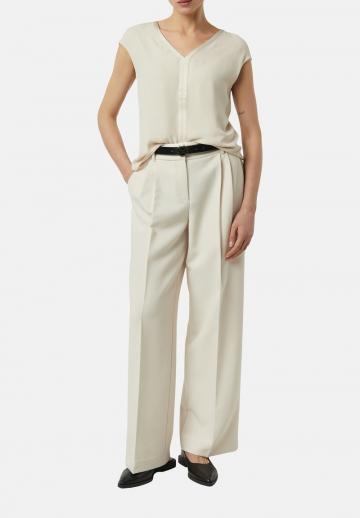 Атласная блузка