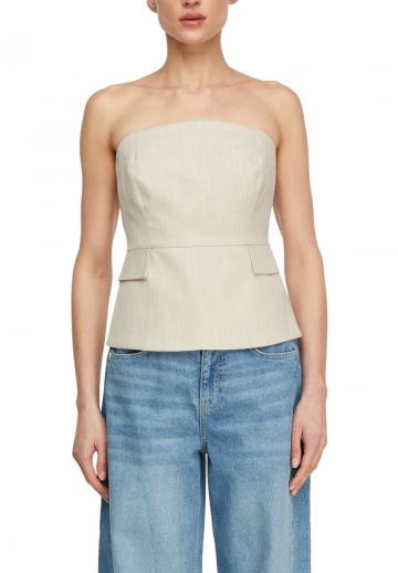 Топ без бретелек