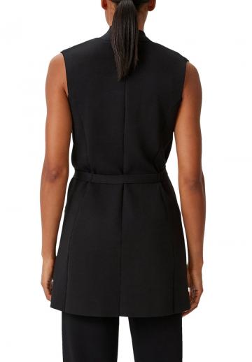 Длинный жилет