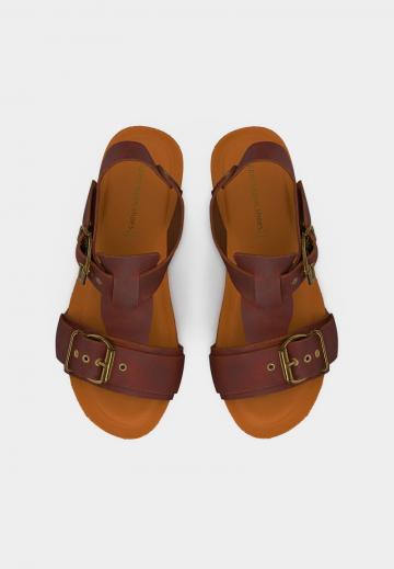 Босоножки на танкетке