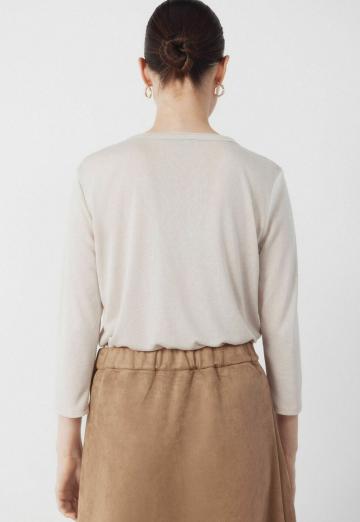 Майка с рукавом три четверти