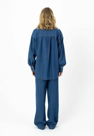 Джинсовая блузка