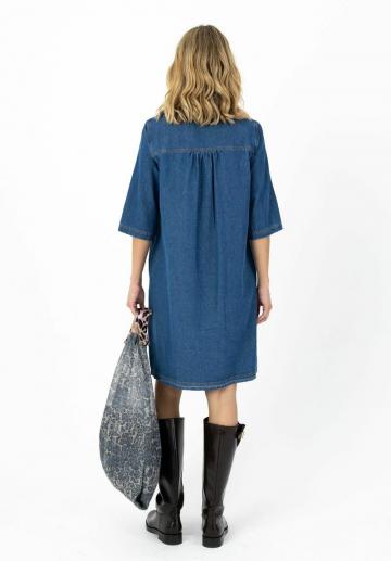 Джинсовое платье