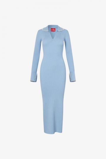 Вязаное платье