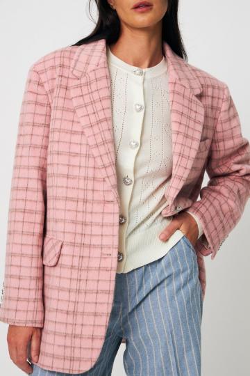 Длинный блейзер