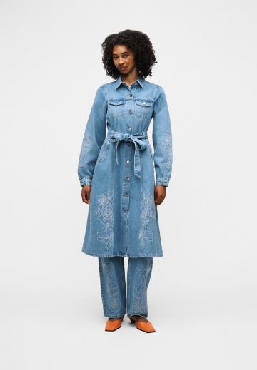 Джинсовое платье