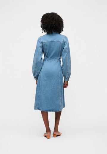 Джинсовое платье