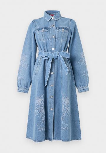 Джинсовое платье