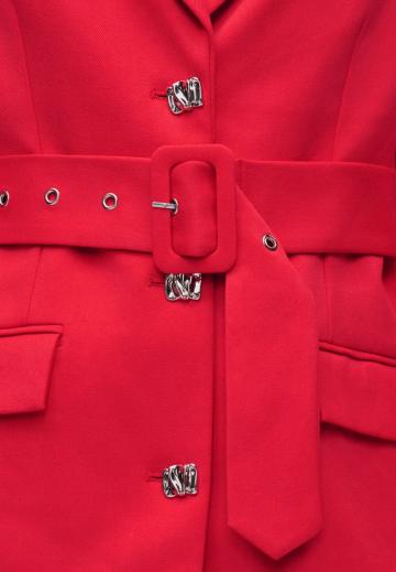 Длинный блейзер