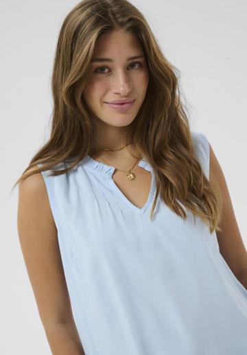 Блузка без рукавов