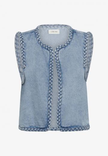 Джинсовая жилетка