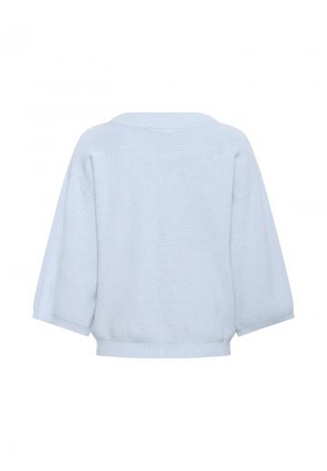 Пуловер с рукавом три четверти