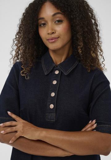 Джинсовое платье