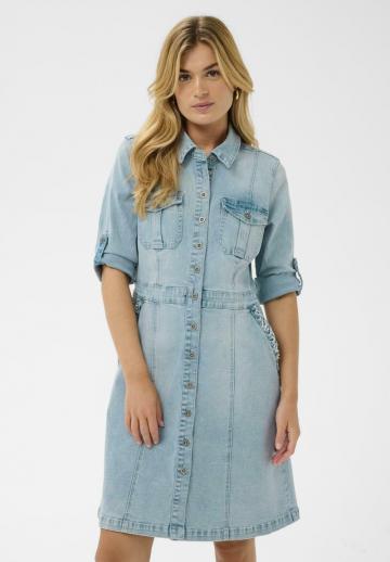 Джинсовое платье