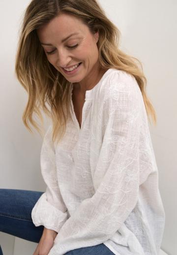 Длинная блузка