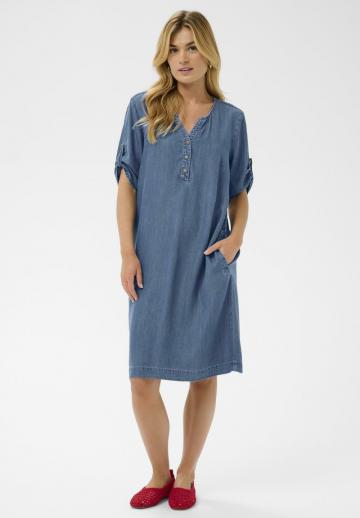 Джинсовое платье