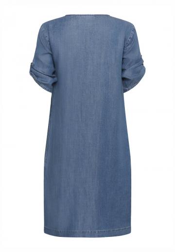 Джинсовое платье