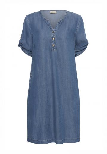 Джинсовое платье