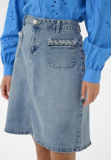 Джинсовая юбка