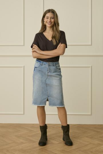 Джинсовая юбка