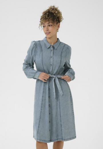 Джинсовое платье