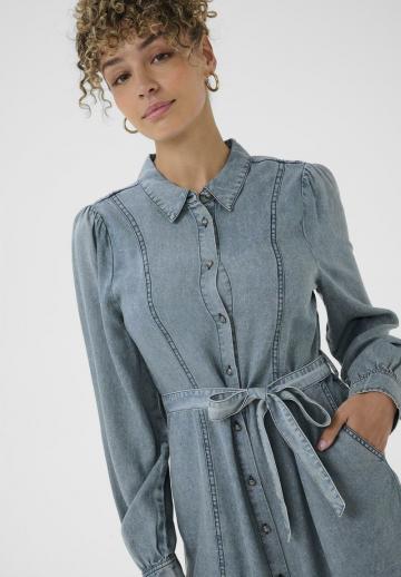 Джинсовое платье