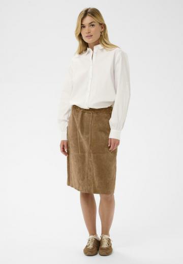 Кожаная юбка