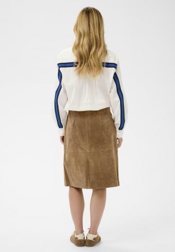 Кожаная юбка