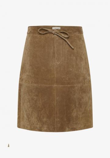 Кожаная юбка