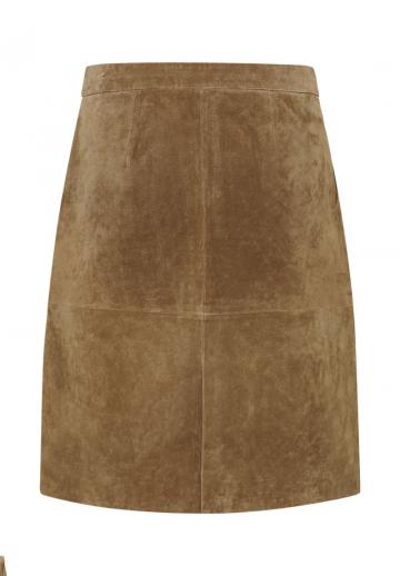 Кожаная юбка