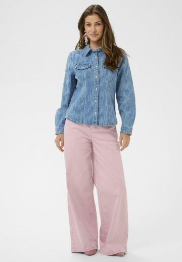 Джинсовая блузка
