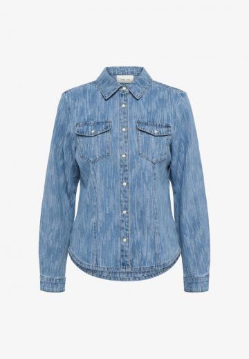 Джинсовая блузка