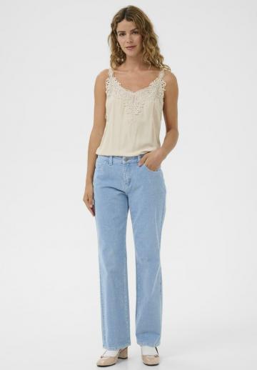 Прямые джинсы