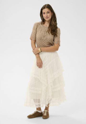 Юбка с воланами