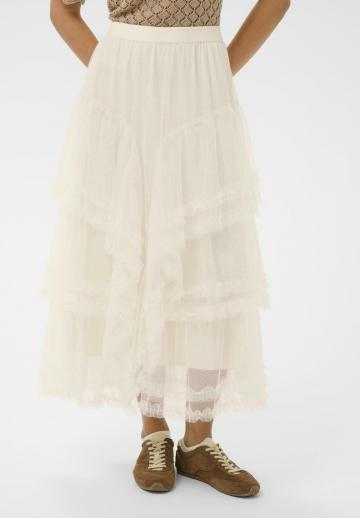 Юбка с воланами