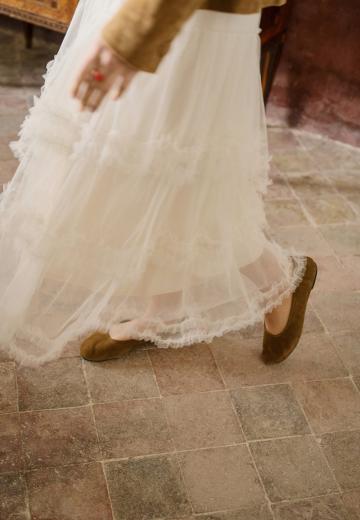 Юбка с воланами