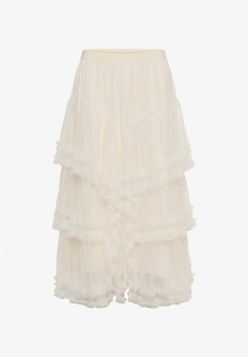 Юбка с воланами