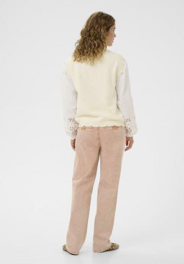 Пуловер с коротким рукавом