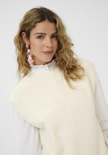 Пуловер с коротким рукавом