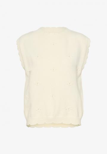 Пуловер с коротким рукавом