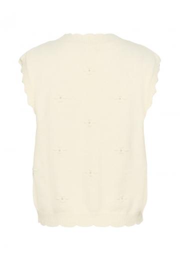 Пуловер с коротким рукавом