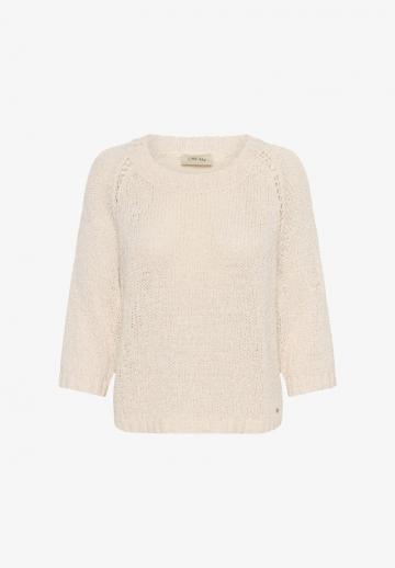 Пуловер с рукавом три четверти