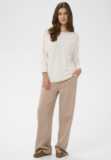 Пуловер с рукавом три четверти