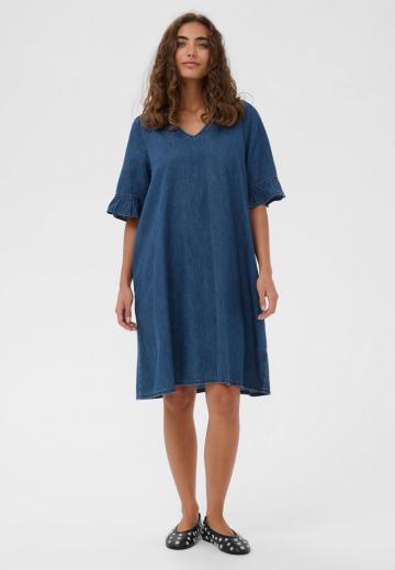 Джинсовое платье