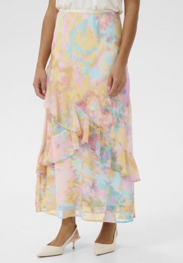 Юбка с воланами