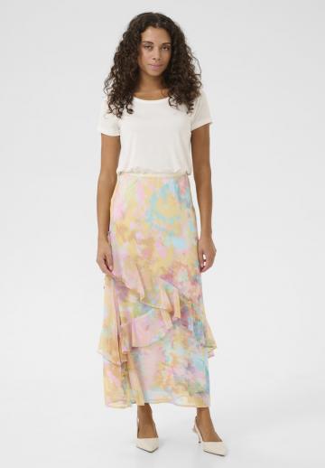 Юбка с воланами