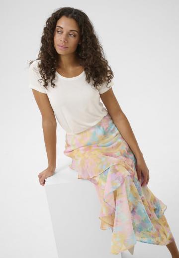 Юбка с воланами