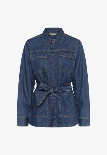 Джинсовая блузка